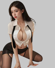 Sexy Secretary Outfit & Costume Secretary Lingerie Sets Sexy Secretary Outfit & Costume Secretary Lingerie Sets