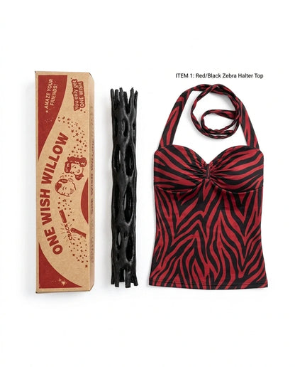 Nikki Freeman costume halter top and One Wish Willow optional prop bundle