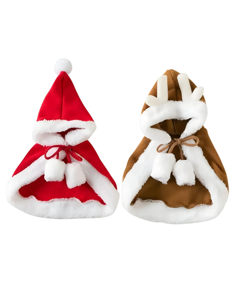 Pet Santa and Reindeer Costume