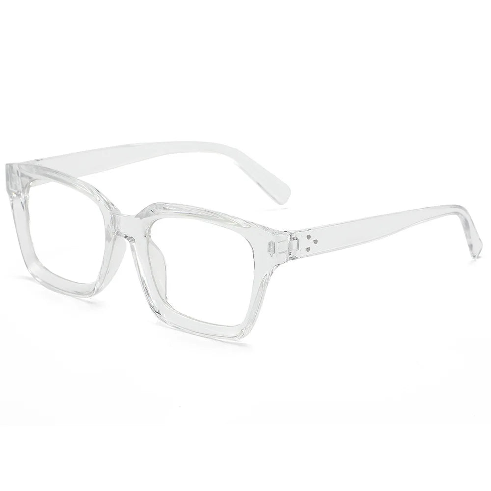 Vintage Square Cosplay Glasses – Blue Light Blocking
