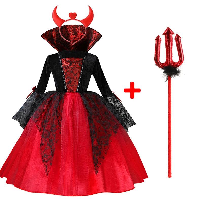 Gothic Princess Halloween Costume for Toddlers