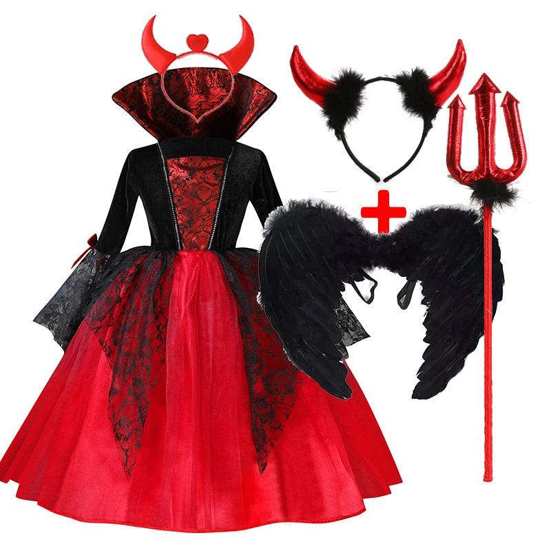 Gothic Princess Halloween Costume for Toddlers