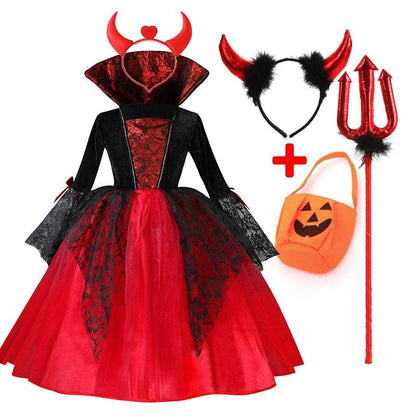 Gothic Princess Halloween Costume for Toddlers