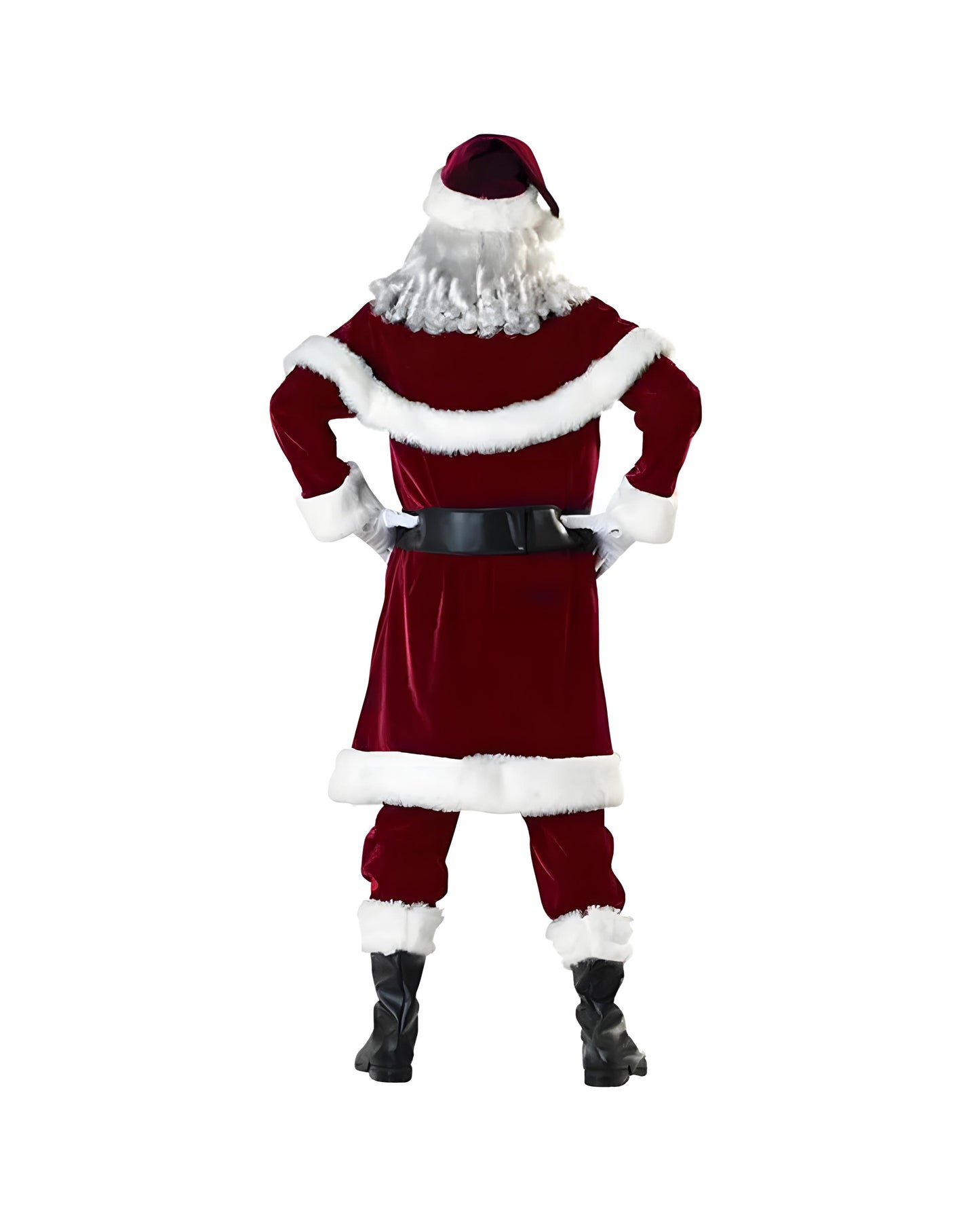 Claus Velvet Christmas Costume Set