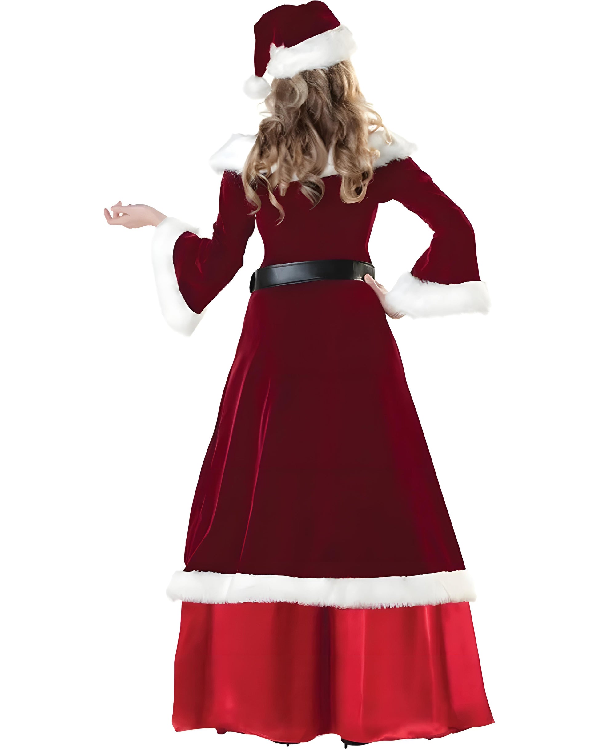 Claus Velvet Christmas Costume Set