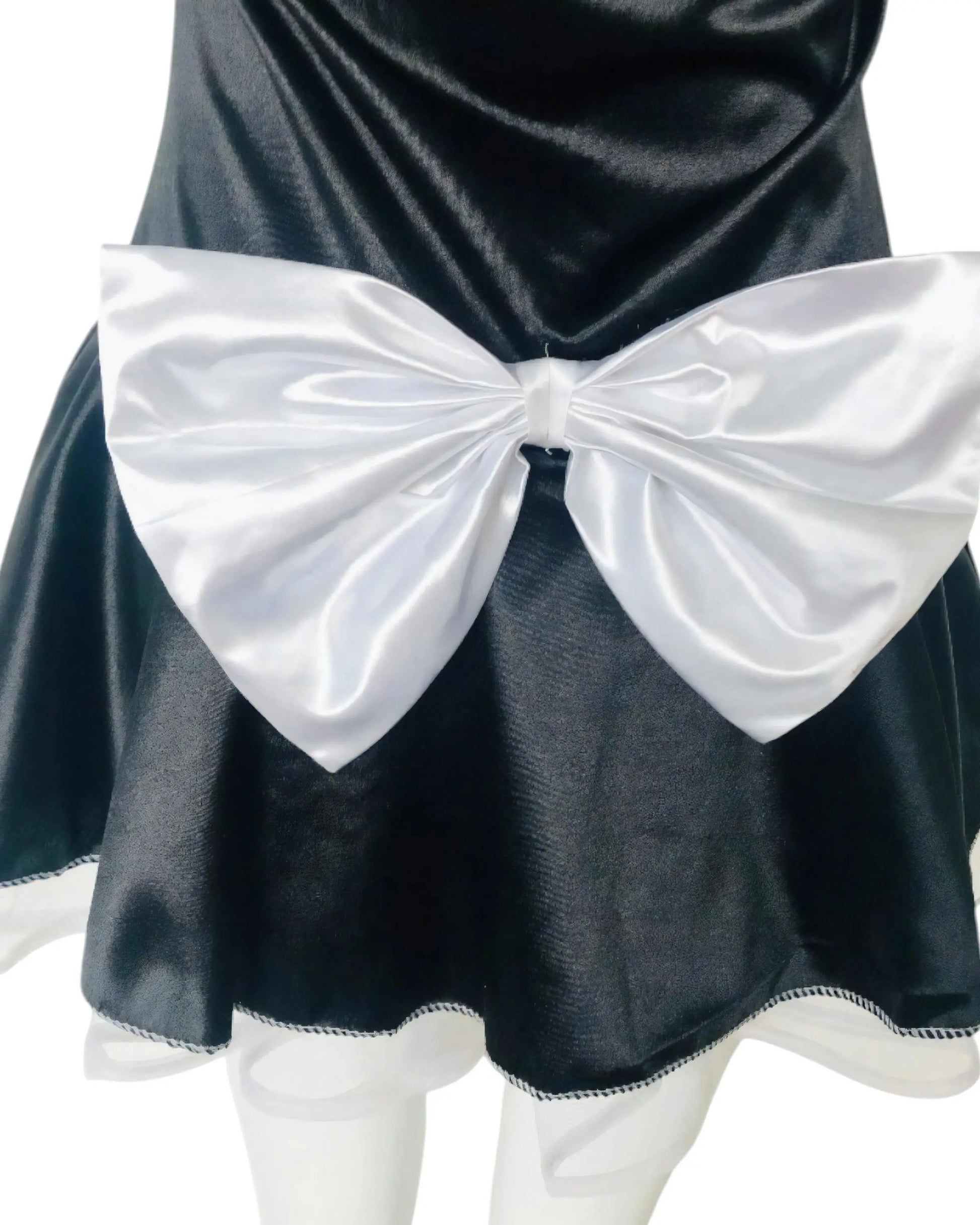 Black & White Maid Outfit - Revealing Maid Outfit with Apron Black & White Maid Outfit - Revealing Maid Outfit with Apron