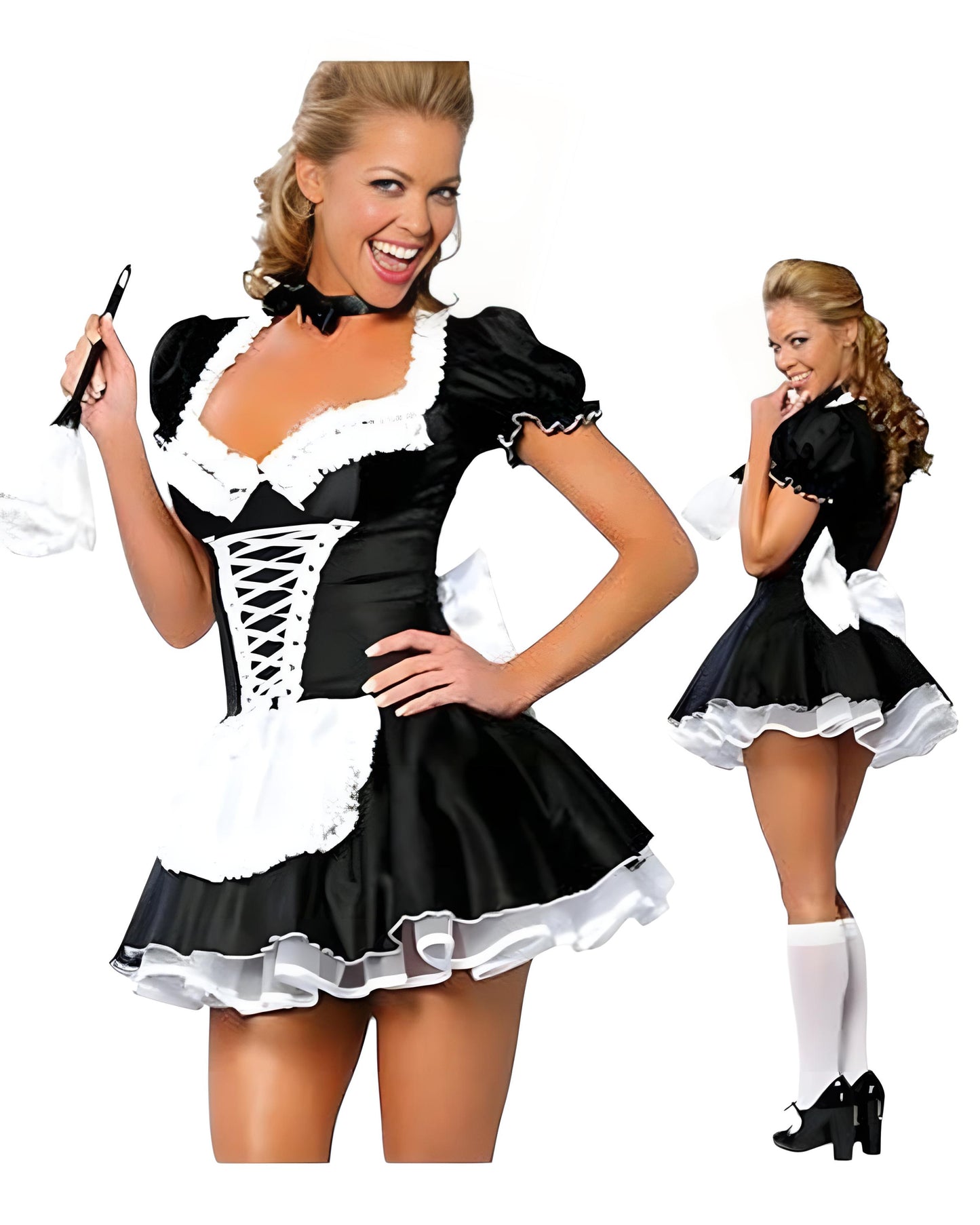 Elegant French Maid Costume - Costume Glamour