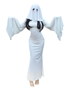 Ghost cosplay costume – sexy ghost outfit for Halloween and cosplay front