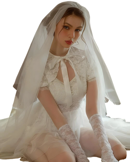 Naughty Bride Costumes & Bridal Lingerie Sets for Honeymoon Naughty Bride Costumes & Bridal Lingerie Sets for Honeymoon