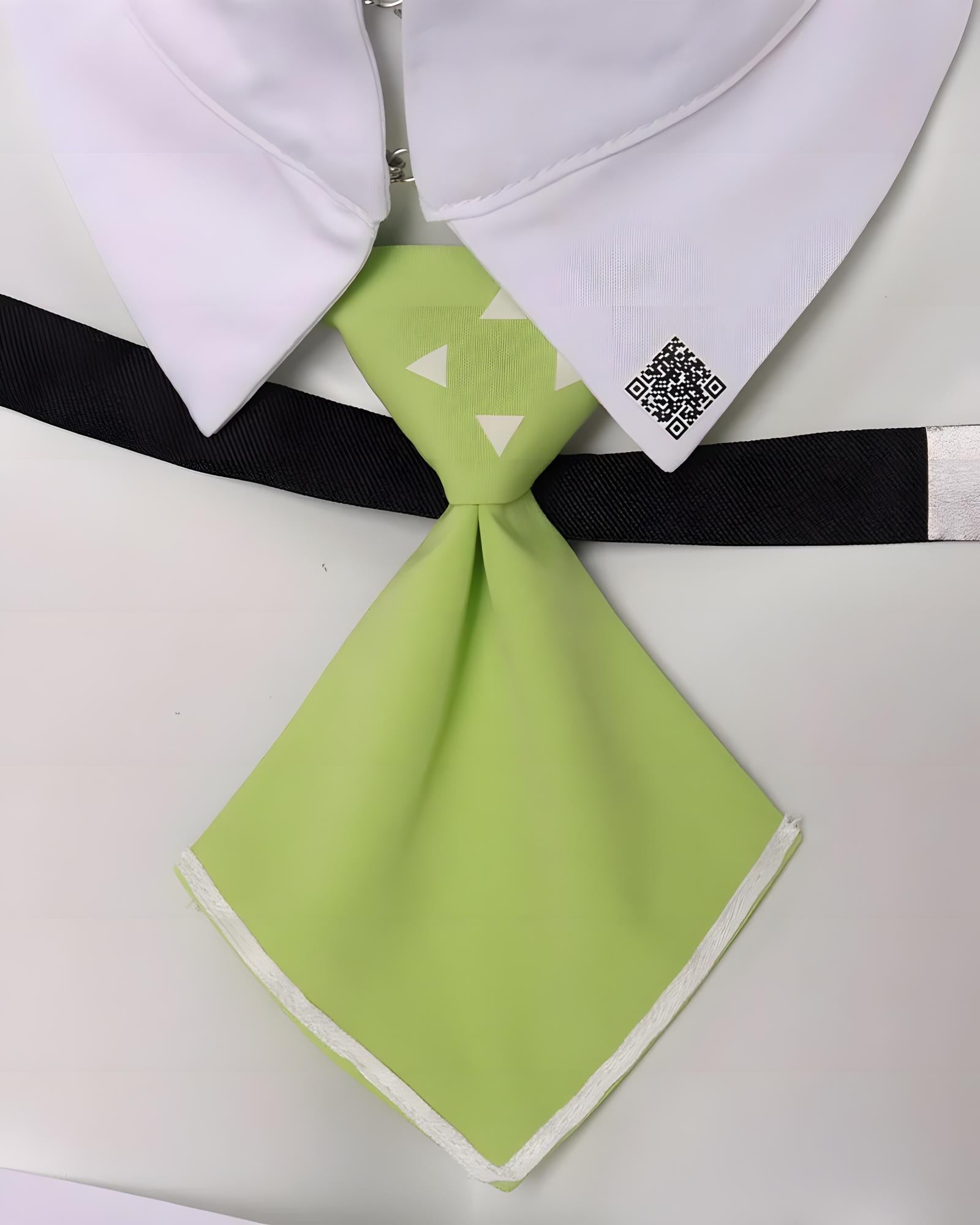 Green neck tie from Soda maid costume – Nikke Goddess of Victory cosplay